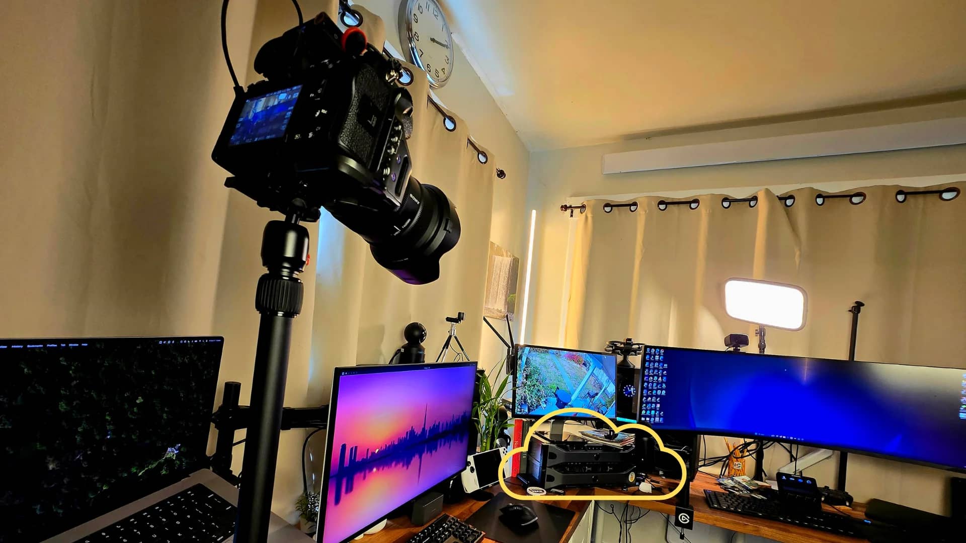 David Leer's homelab GPU server setup for local AI inference